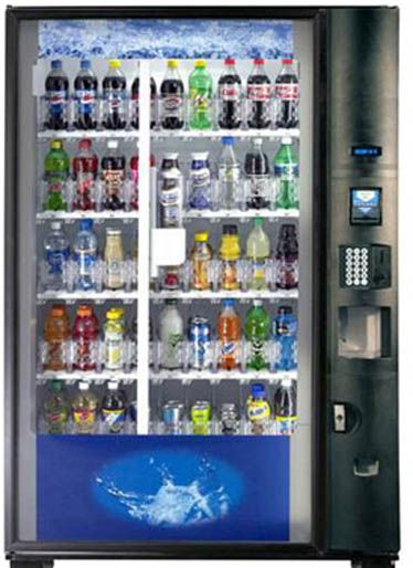 Dixie Narco Bevmax 4 soda vending machine